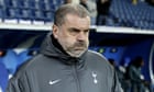 Good Ange is now Bad Postecoglou and caught in the Premier League doom spiral | Jonathan Wilson