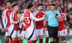 Arsenal appeal against Myles Lewis-Skelly’s controversial red card at Wolves