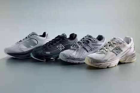 Lunar New Year Sneakers - New Balance is Selling New Year of the Snake Sneakers (TrendHunter.com)