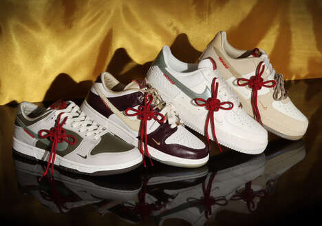 Lunar New Year-Inspired Sneaker - The New Nike Dunk Low Gets a Festive Lunar Update (TrendHunter.com)