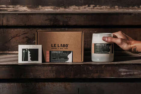 Magazine-Collaborative Elevated Candles - Le Labo and AnOther Magazine Presents Amborxyde 17 (TrendHunter.com)