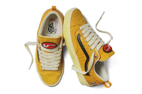 Collaborative Bright Skate Sneakers - Carpet Company Creates a Vans Skate Old Skool 36+ (TrendHunter.com)