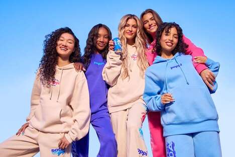 Soda-Branded Casual Apparel - poppi Collaborates with Target to Celebrate its 'Cream Soda' Flavor (TrendHunter.com)