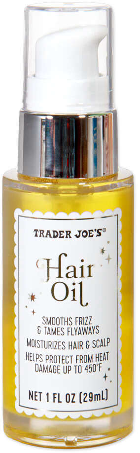 Heat-Protecting Hair Oils - Trader Joe’s Hair Oil Helps to Fight Frizz and Tame Flyaways (TrendHunter.com)