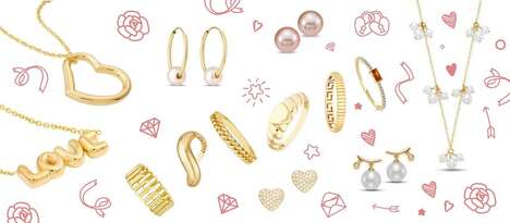 Romantic Curated Jewelry Collections - Ritani Launches 2025 Valentine's Day Jewelry Gift Guide (TrendHunter.com)