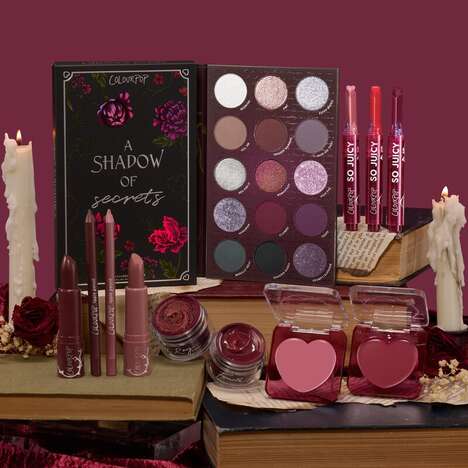 Dark-Romance-Inspired Makeup Capsules - ColourPop Introduces its 'A Shadow of Secrets Collection' (TrendHunter.com)