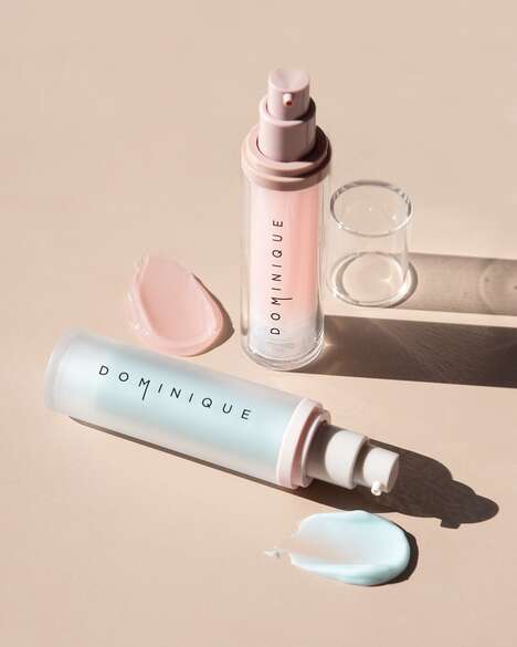 Refreshing Mattifying Primers - Dominique Cosmetics' Cooling Blur Mattifying Primer is Sensorial (TrendHunter.com)
