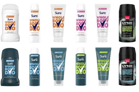 Odor-Adaptive Whole Body Deodorants - The Unilever Whole Body Deo Comes in Sure and Lynx Varieties (TrendHunter.com)