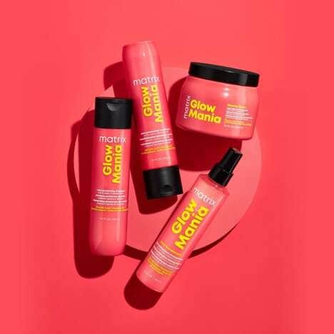 Inclusive Haircare Collections - The Matrix 'Glow Mania Collection' Addresses Dull-Hair (TrendHunter.com)