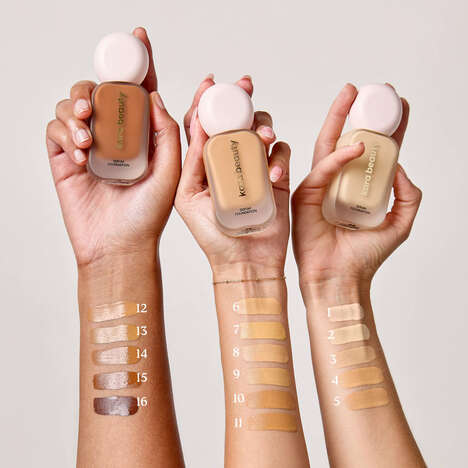 Calming Serum Foundations - GNO Serum Foundation Soothes with Cica, Sea Moss & Green Tea Extract (TrendHunter.com)