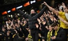 Tottenham v Elfsborg, Rangers v Union Saint-Gilloise, and more: Europa League – live