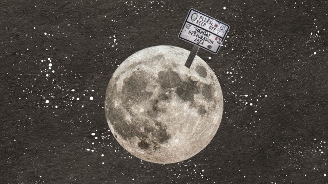 The moon has been listed as a threatened historic site