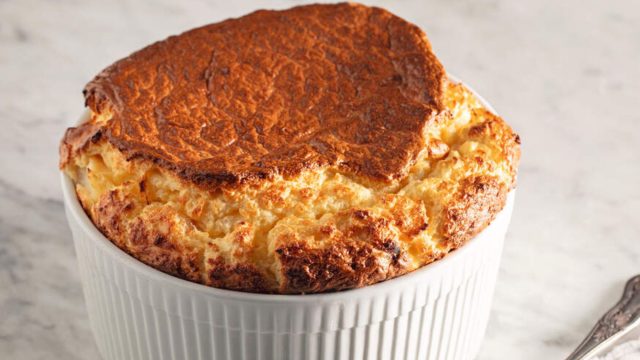 Smoked haddock soufflé recipe