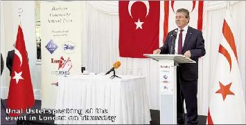 1/25/2025: News: PM Üstel tells Turkish Cypriots in the UK: ‘You are the pride and the voice of our people’