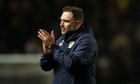 Blackburn ‘reluctantly’ allow manager John Eustace to hold talks with Derby