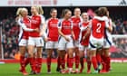 Five-star Arsenal hammer Tottenham in WSL derby as Chloe Kelly makes return