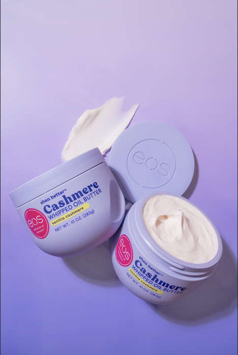Fragrant Skincare Collection Expansions - EOS Expands Its Popular Vanilla Cashmere Collection (TrendHunter.com)