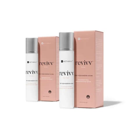 Topical Hair Growth Serums - REVIVV® for Her Promises to Promote Thicker and Fuller Hair (TrendHunter.com)