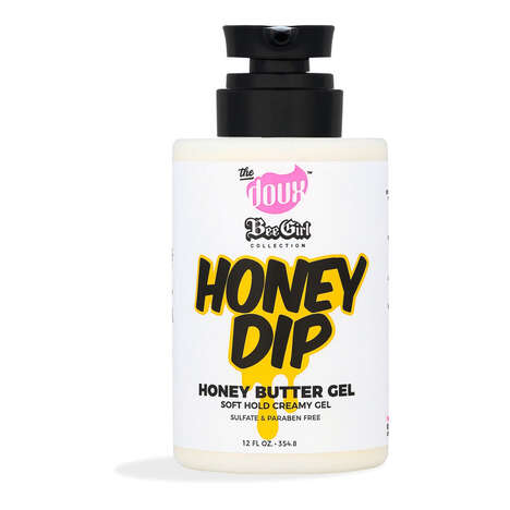 Honey-Inspired Hair Gels - The Doux Debuts the Bee Girls Honey Dip Honey Butter Gel (TrendHunter.com)