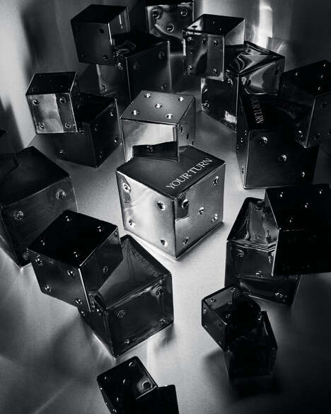 Playful Cubic Fragrances - Your Turn by Billie Eilish Fragrances is Packaged to Look Like Dice (TrendHunter.com)