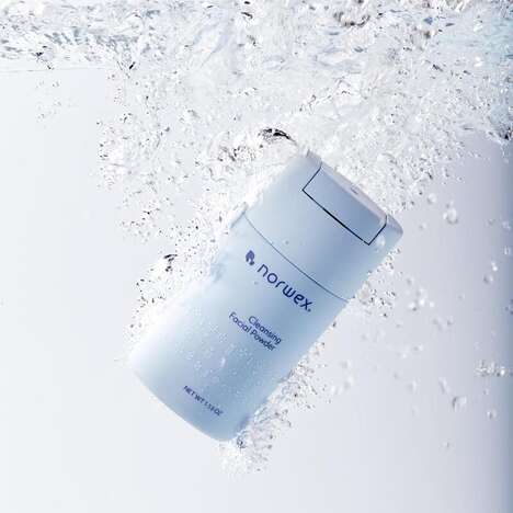 Water-Activated Facial Cleansers - Norwex Cleansing Facial Powder is Now EWG Verified (TrendHunter.com)
