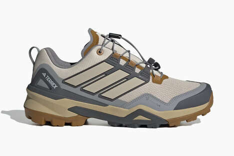 Speed Lacing Hiking Sneakers - The Adidas Terrex Skychaser GORE-TEX Locks the Foot in Place (TrendHunter.com)