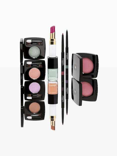 Vibrant Upscale Makeup Collections - Chanel's Spring 2025 Makeup Capsule Boasts Unexpected Pairings (TrendHunter.com)