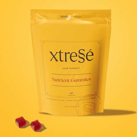 Biotin-Free Hair Gummies - Xtressé Nutrient Gummies Support Healthier Hair at a Cellular Level (TrendHunter.com)