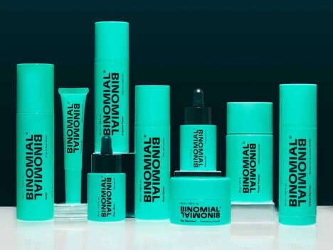 Uncomplicated Youth Skincare - Binomial Takes a Pared-Back Approach to Problem-Solving Skincare (TrendHunter.com)