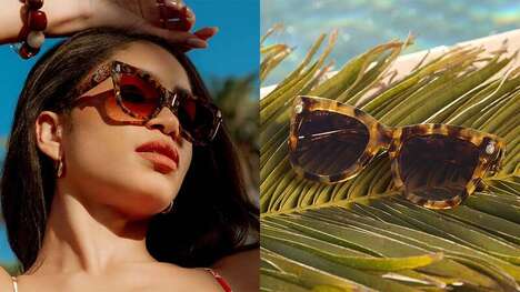 TV-Series-Inspired Eyewear Capsules - DIFF Eyewear Introduced a Chic White Lotus Collection (TrendHunter.com)