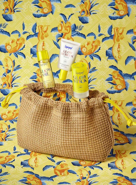 Getaway Series SPF Sets - The White Lotus x Supergoop! Suncare Collection Shares Travel Essentials (TrendHunter.com)