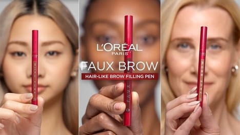Dual-Tipped Brow Pens - L'Oréal Paris Faux Brow Creates Precise, Hair-Like Strokes (TrendHunter.com)