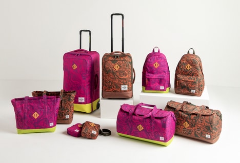 Artistic Bag Collections - Herschel Supply x Thomas Campbell Partner for a Limited-Edition Capsule (TrendHunter.com)