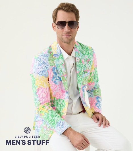 Palm Beach-Inspired Menswear - Lilly Pulitzer's 'Men’s Stuff' Marks a Bold Return to Preppy Menswear (TrendHunter.com)