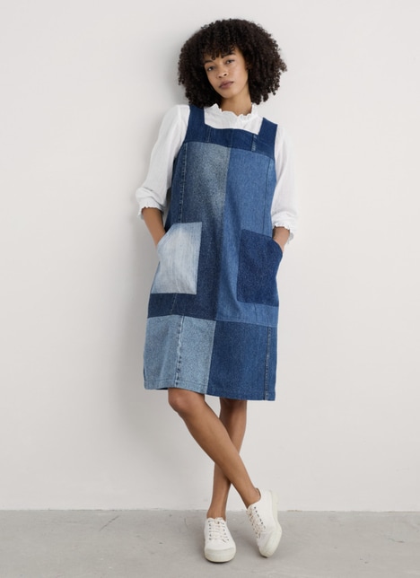 Reimagined Denim Collections - Seasalt Cornwall X Beyond Retro Collaborate for Sustainable Fashion (TrendHunter.com)