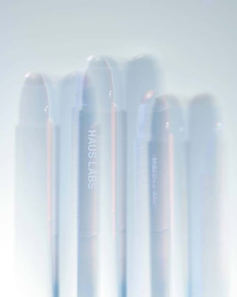 Illuminating Skincare Balms - Haus Labs' Bio-Radiant Glassy Highlighter Balm Features 64% Skincare (TrendHunter.com)