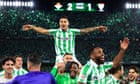 Betis celebrate end of derby drought as Antony and Isco finally feel at home