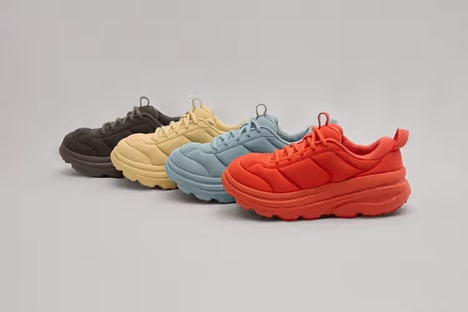 Co-Designed Fashionable Sneakers - HOKA and Marni Join Forces on the Bondi B3LS Sneaker Model (TrendHunter.com)