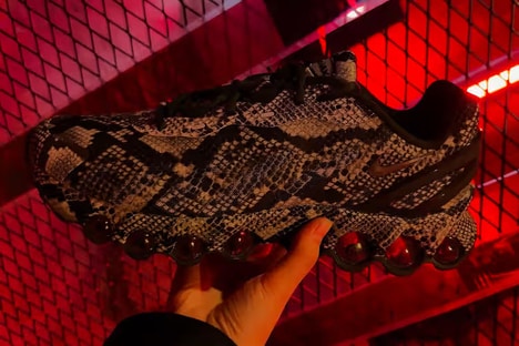 Animal-Inspired Patterned Footwear - Nike Presents the Air max Dn8 in a Snakeskin Colorway (TrendHunter.com)