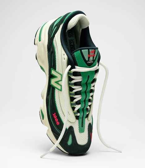 Money-Inspired Footwear Collabs - The Concepts X New Balance 1000 'Milé' Brings History to Sneakers (TrendHunter.com)