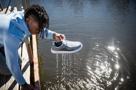 Lightweight Water-Friendly Shoes - HEYDUDE Partnered with Travis Hunter for the 'HEY2O Collection' (TrendHunter.com)