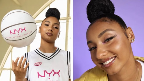 Empowering Makeup Brand Campaigns - JuJu Watkins Stars in NYX Professional Makeup’s New Campaign (TrendHunter.com)