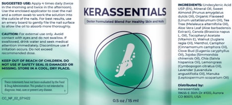 Dermatologist-Approved Botanical Nail Products - Kerassentials Expand Its Nail and Skin Health Line (TrendHunter.com)