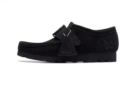 Versatile Collaborative Stealthy Shoes - NEEDLES and Clarks Join on a New Wallabee Silhouette (TrendHunter.com)