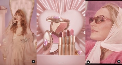 Empowered Makeup Campaigns - Charlotte Tilbury Pillow Talk Beauty Soulmates is Star-Studded (TrendHunter.com)
