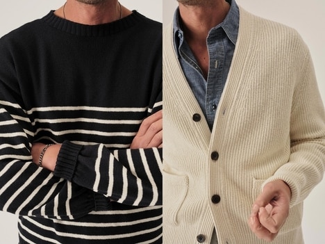 Classic Fisherman-Inspired Sweaters - Buck Mason Introduced its 'Seafarer Cotton Sweaters' (TrendHunter.com)