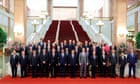 China’s Xi urges global CEOs to protect trade supply chains; WH Smith sells high street stores – business live