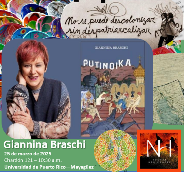 Lecture: Giannina Braschi “Creating a Genre”