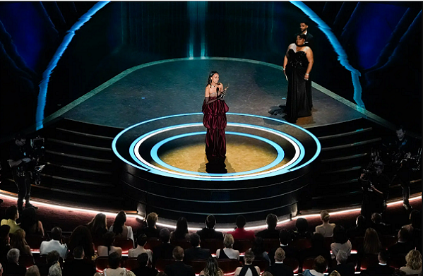 Zoe Saldaña Wins Best Supporting Actress Oscar for ‘Emilia Pérez’
