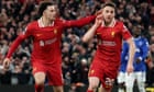 Liverpool close on title after derby delight against Everton: Football Weekly Extra - podcast